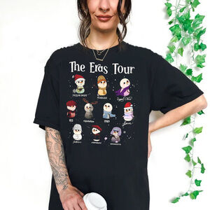 The Eras Tour Snowman Christmas Shirt